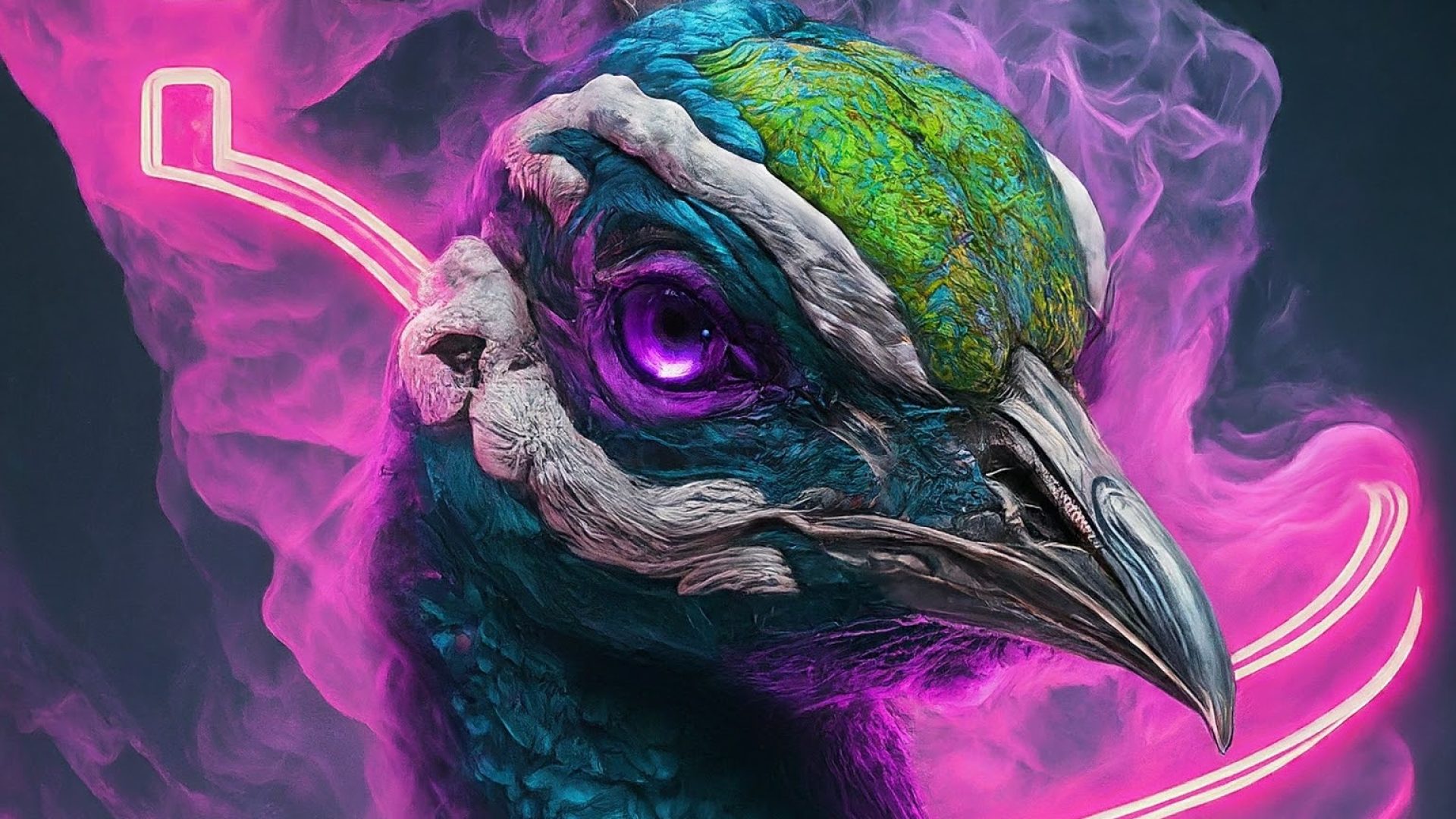 Redefine Logic Peacock Glow